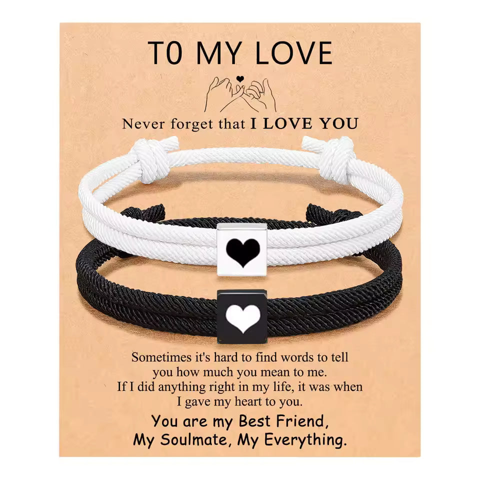 SoulLink™ Rope | Couple Adjustable Bracelet