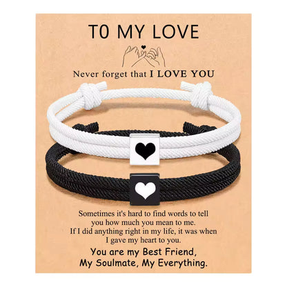SoulLink™ Rope | Couple Adjustable Bracelet