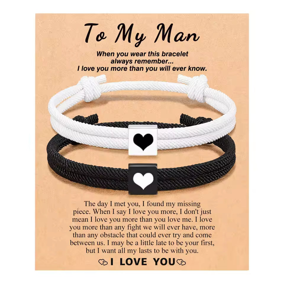 SoulLink™ Rope | Couple Adjustable Bracelet