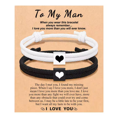 SoulLink™ Rope | Couple Adjustable Bracelet